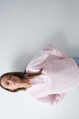 Women'secret Pink cotton pocket T-shirt pink