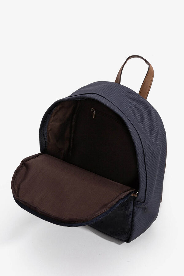 Vilanova Mochila com Textura azul