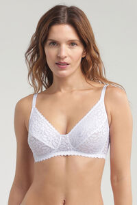 DIM Sujetador sin aros de encaje floral Daily Dentelle