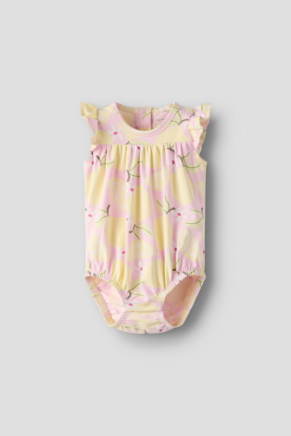 Name it Lemon print baby bodysuit pink