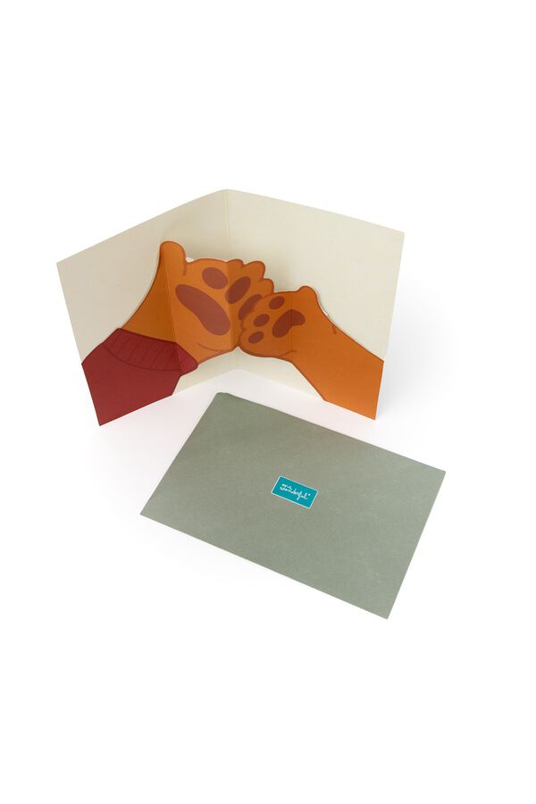 Mr. Wonderful Carte postale - Papa, ton empreinte est dans chacun de mes pas imprim&eacute;