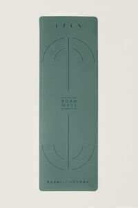 Born Living Yoga Matte Wave 6mm Eisberggr&uuml;n