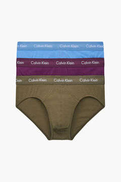 Womensecret Slips de algodón con cinturilla de Calvin Klein estampado