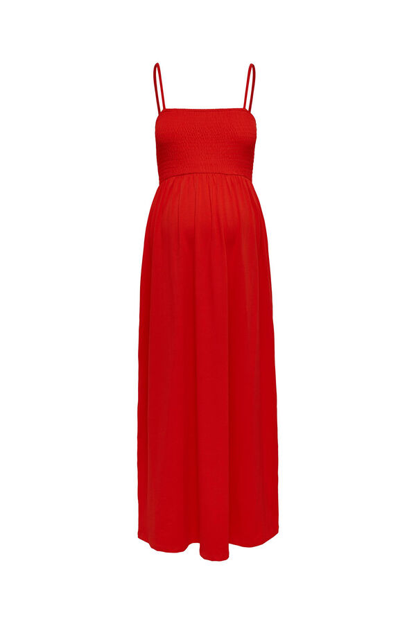 Womensecret Strappy maternity dress rouge
