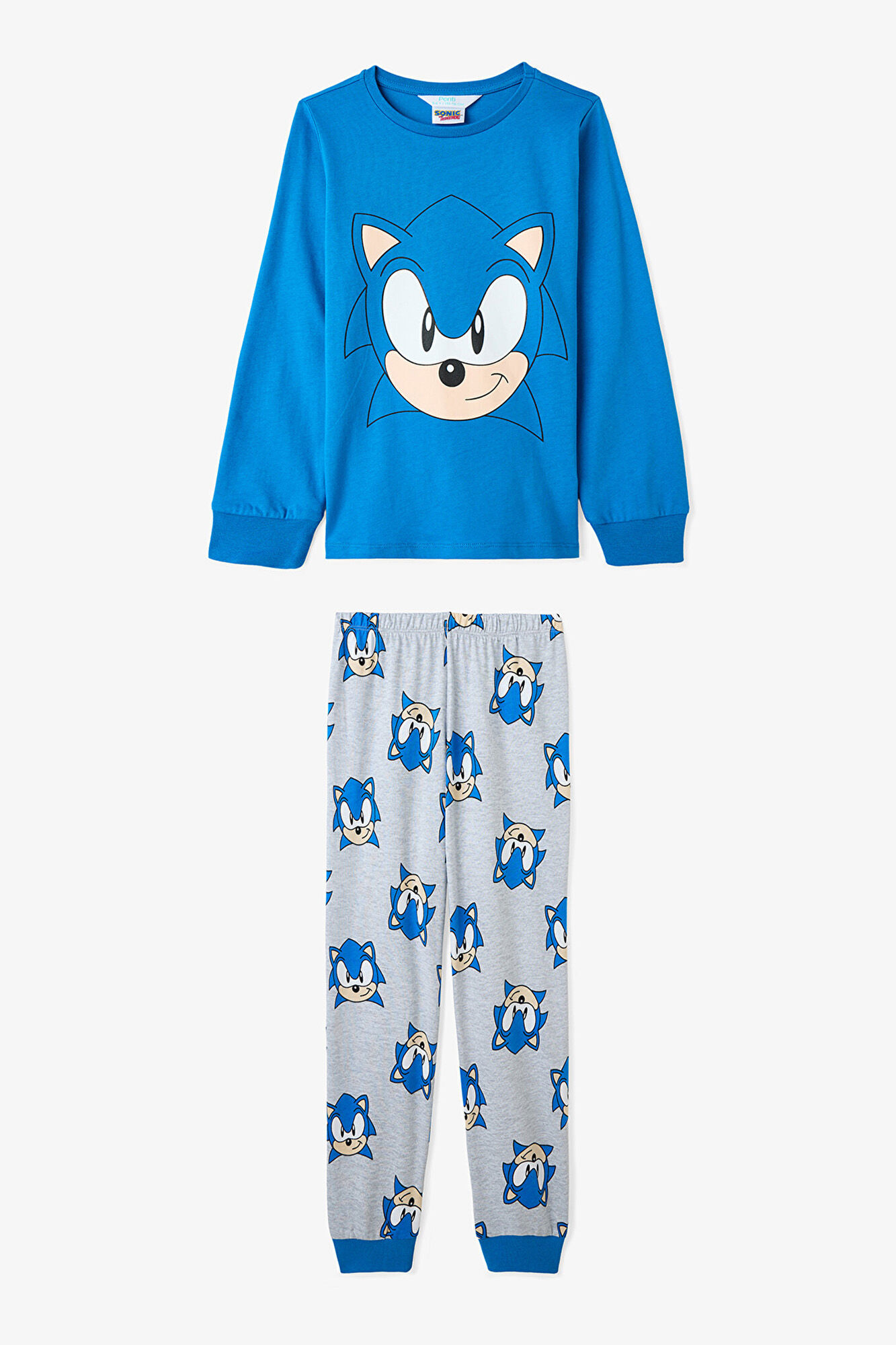 Penti Conjunto de pijama de manga larga Sonic para ni&ntilde;os