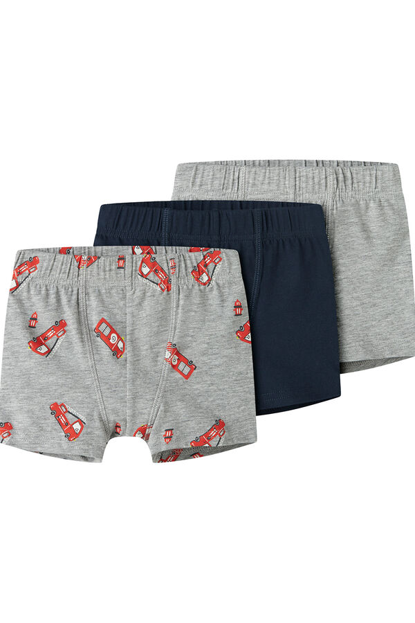 Name it Pack de calzoncillos cami&oacute;n gris