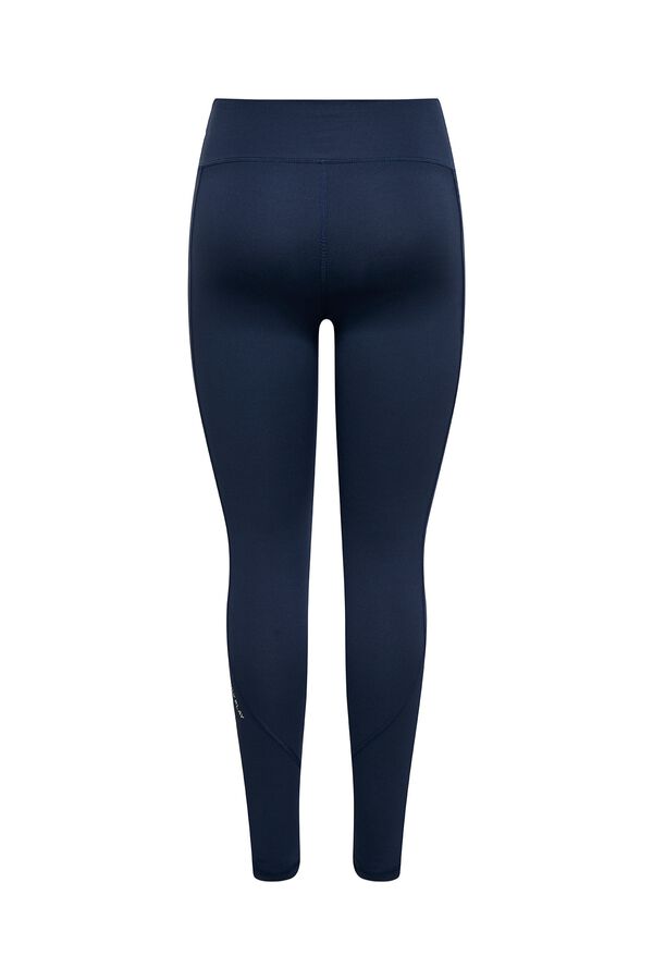 Only Play High-waisted and side pocket leggings blue