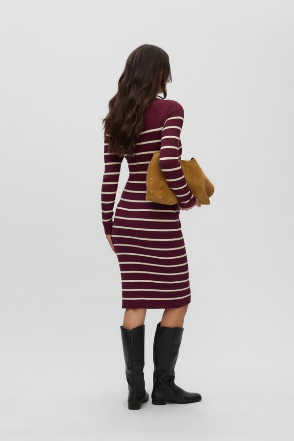 Mamalicious Double function jersey-knit dress pink