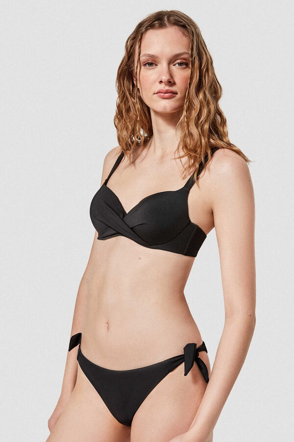 Womensecret Braguita bikini ajustable negro