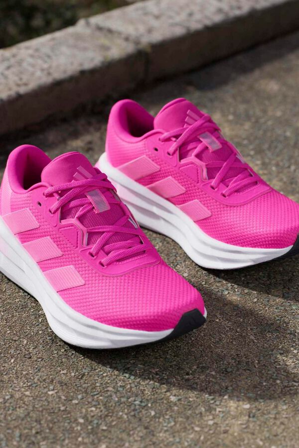 Adidas Zapatillas running 3 bandas Galaxy 7 rosa