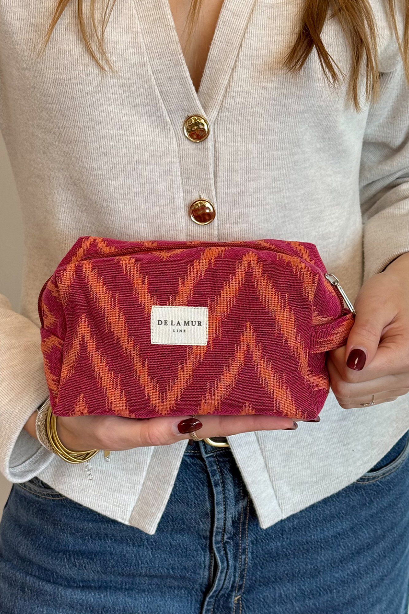 De La Mur Neceser Mediano Fuego