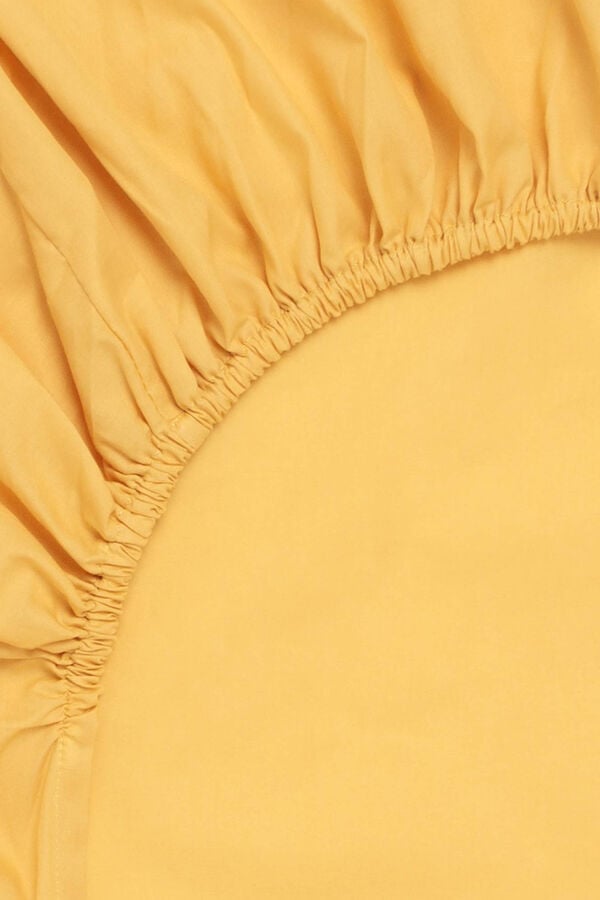 Womensecret Spannbetttuch Bio-Baumwolle. Bett 135-140 cm. mit Print
