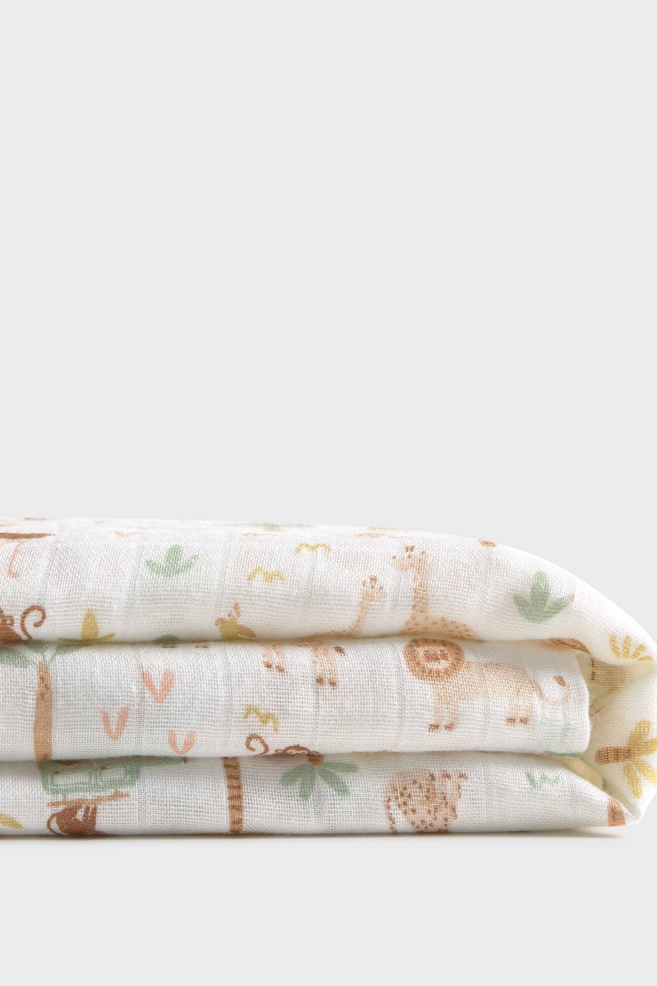 Textura Muselina gasa bamb&uacute; jungla