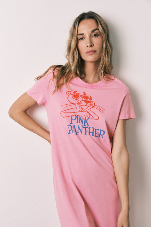 Women'secret Pink cotton nightgown pink