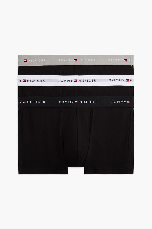 Tommy Underwear Pack of 3 men's trunks black