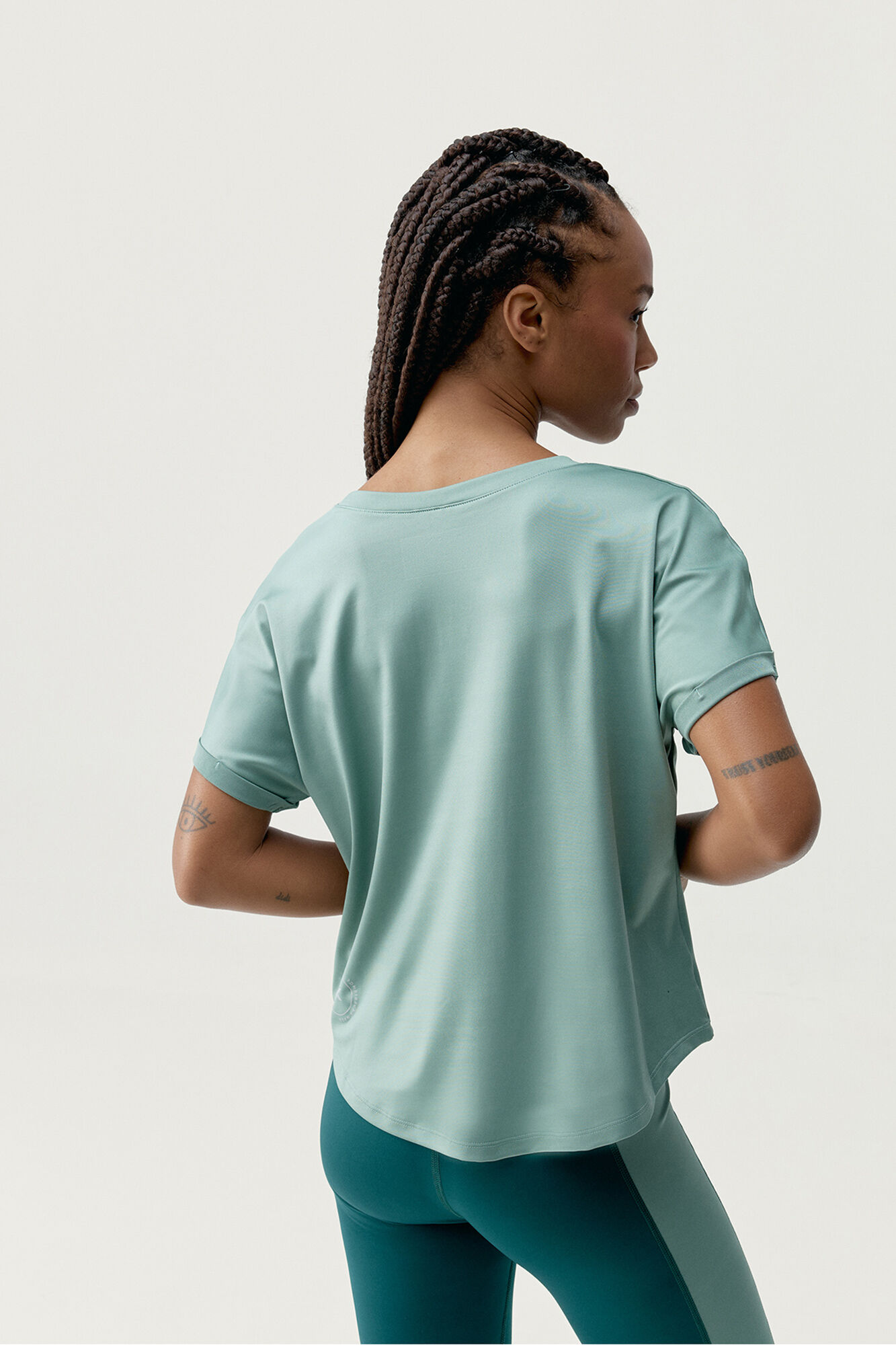 Born Living Yoga Camisa preta Azami