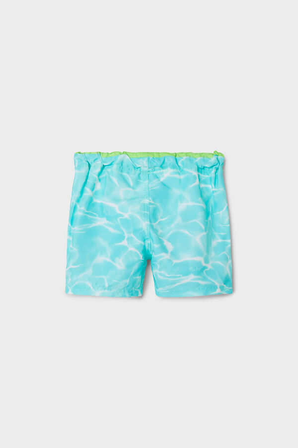 Womensecret Boys' printed swim shorts kék