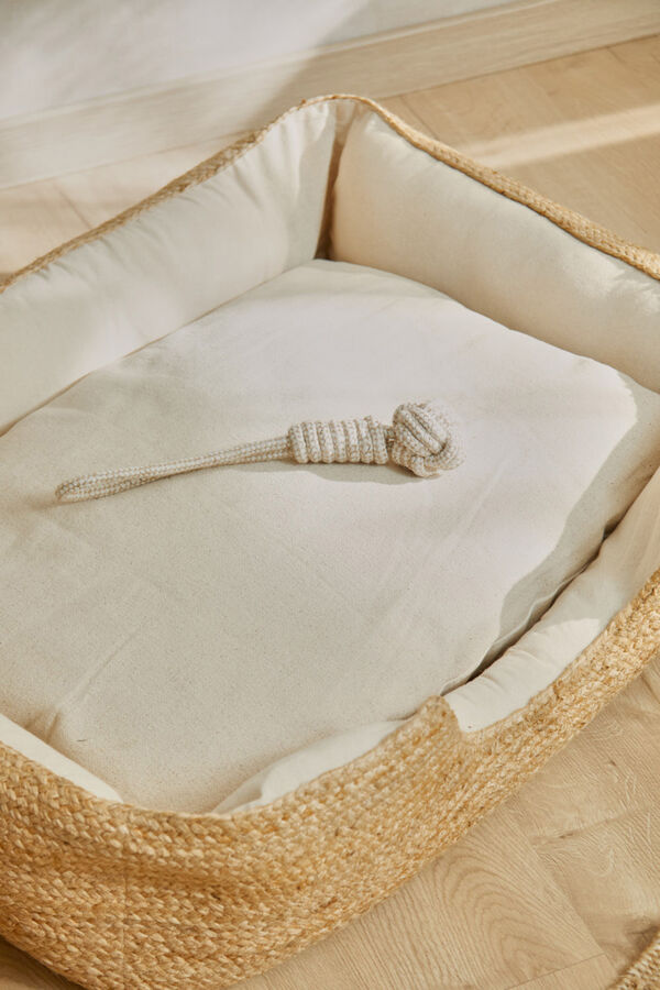 Calma House Jute pet bed Ural 70x50 nude