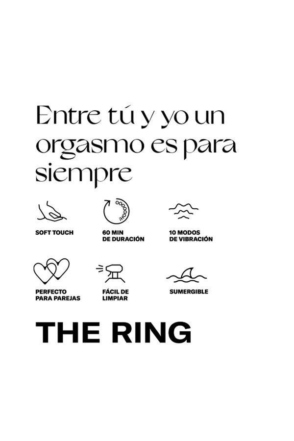 Womensecret OOOH THE RING - anillo fekete