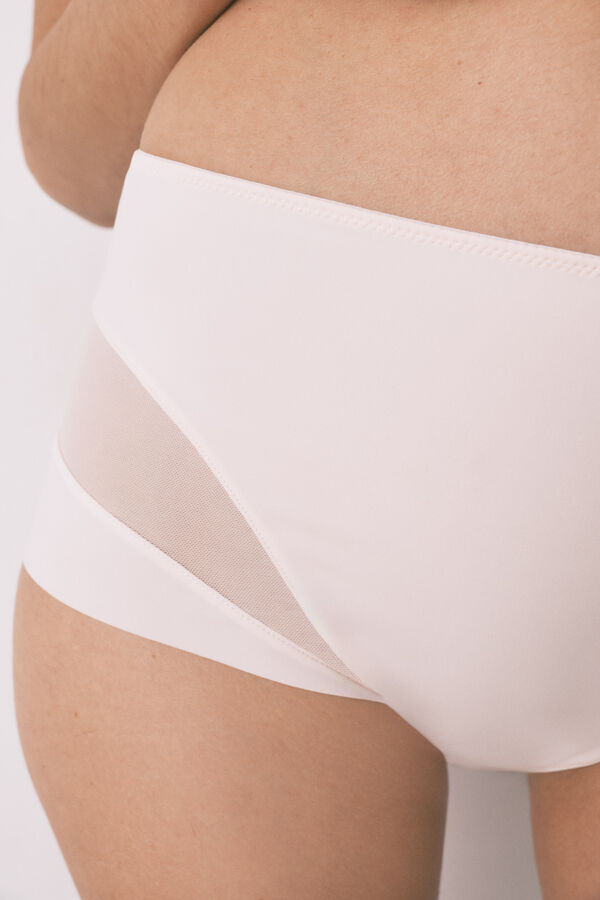 Women'secret Pink high-waist shaping panty pink