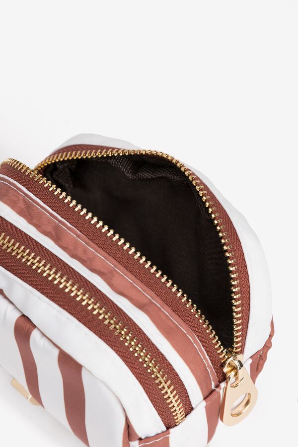 Vilanova Nylon printed bag red