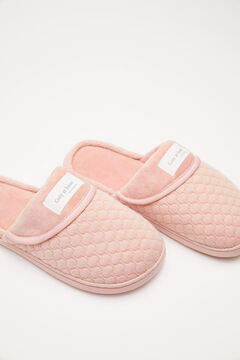Womensecret Pink padded slippers pink