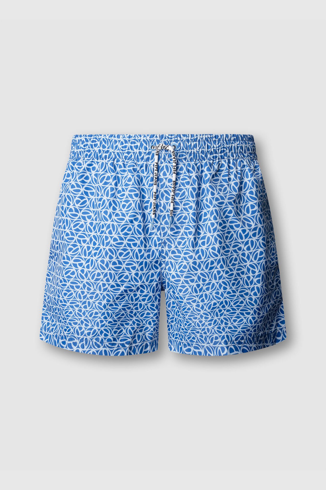 Pepe Jeans Ba&ntilde;ador regular cord&oacute;n print geom&eacute;trico