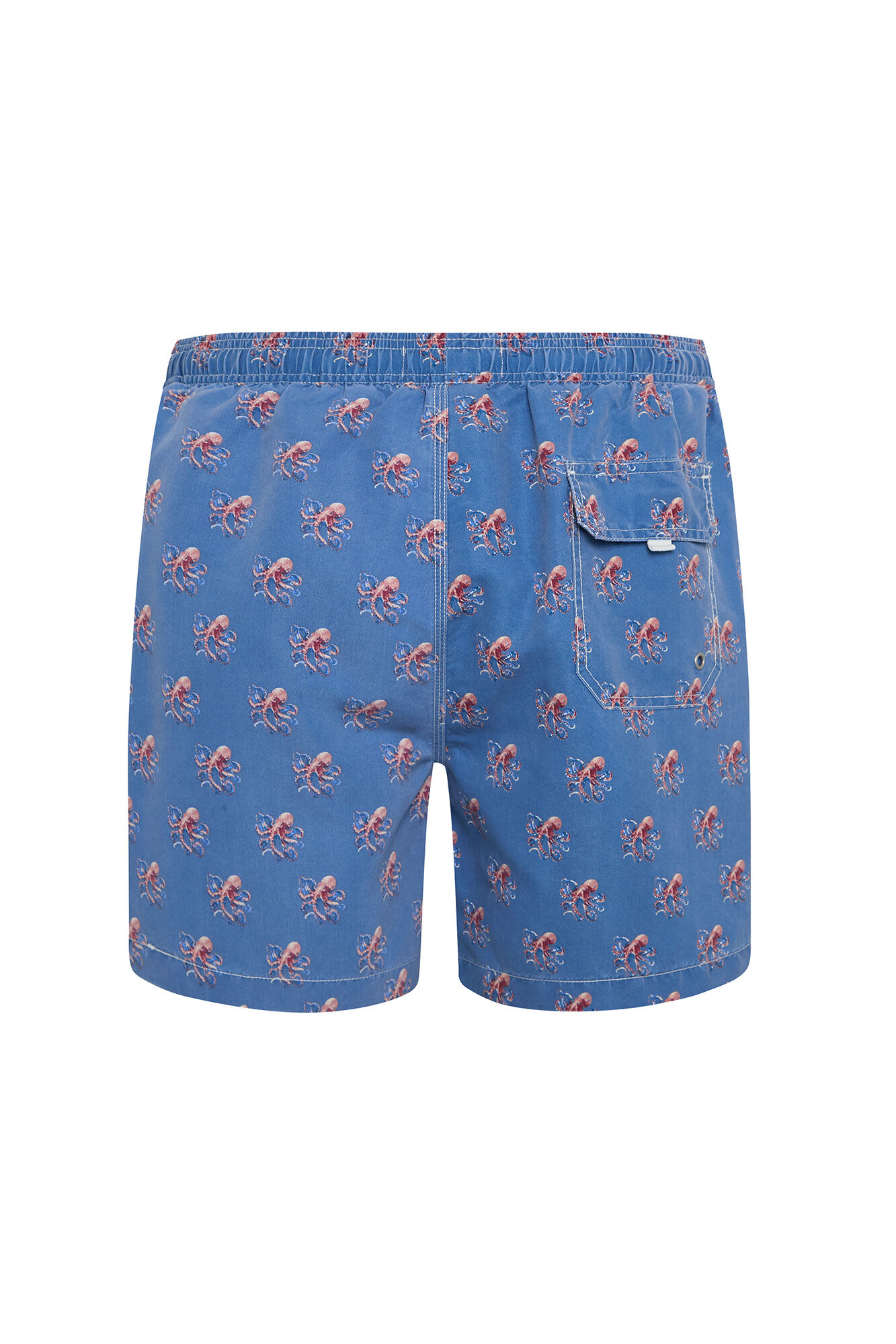 Kiff-Kiff Fato de banho bermuda azul jeans polvos