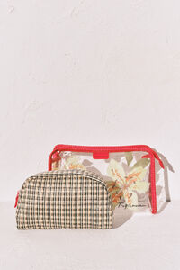 Women'secret Transparent and raffia vanity case pack