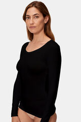 Playtex Ultra-thin thermal long sleeve -shirt termaltech noir