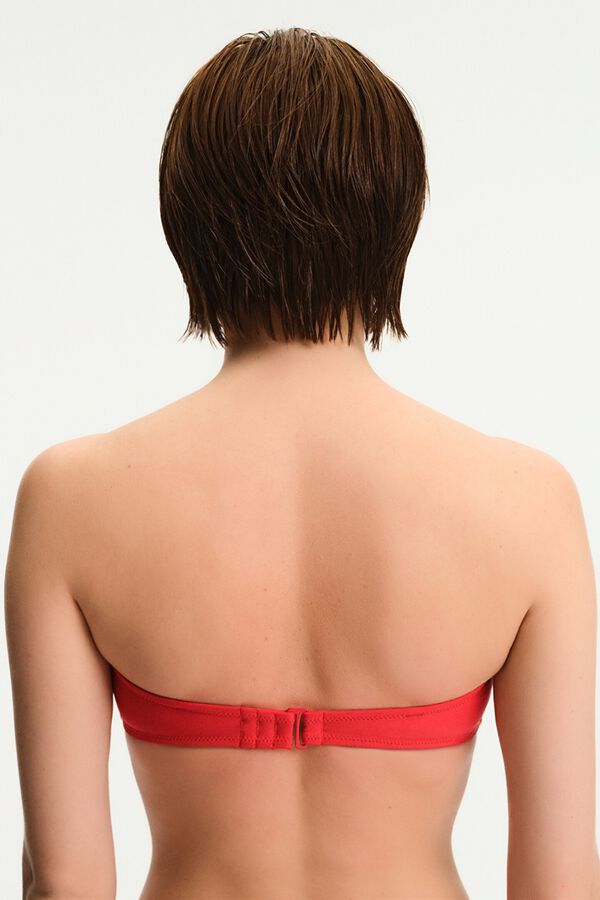 Penti Peyton Strapless Bikini Top burgundy