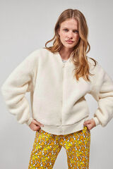 Gisela Chaqueta borrego polar beige