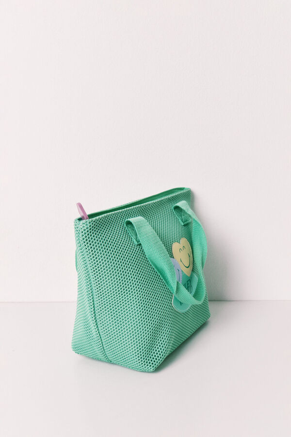 Women'secret Bolsa t&eacute;rmica porta alimentos SmileyWorld&reg; verde
