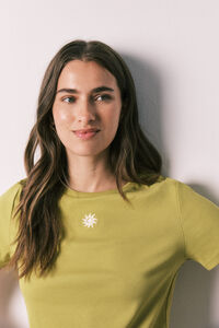 Women'secret Pijama Capri algod&oacute;n soles verde
