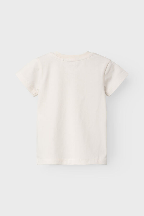 Womensecret T-shirt bebé menina com detalhe frontal branco