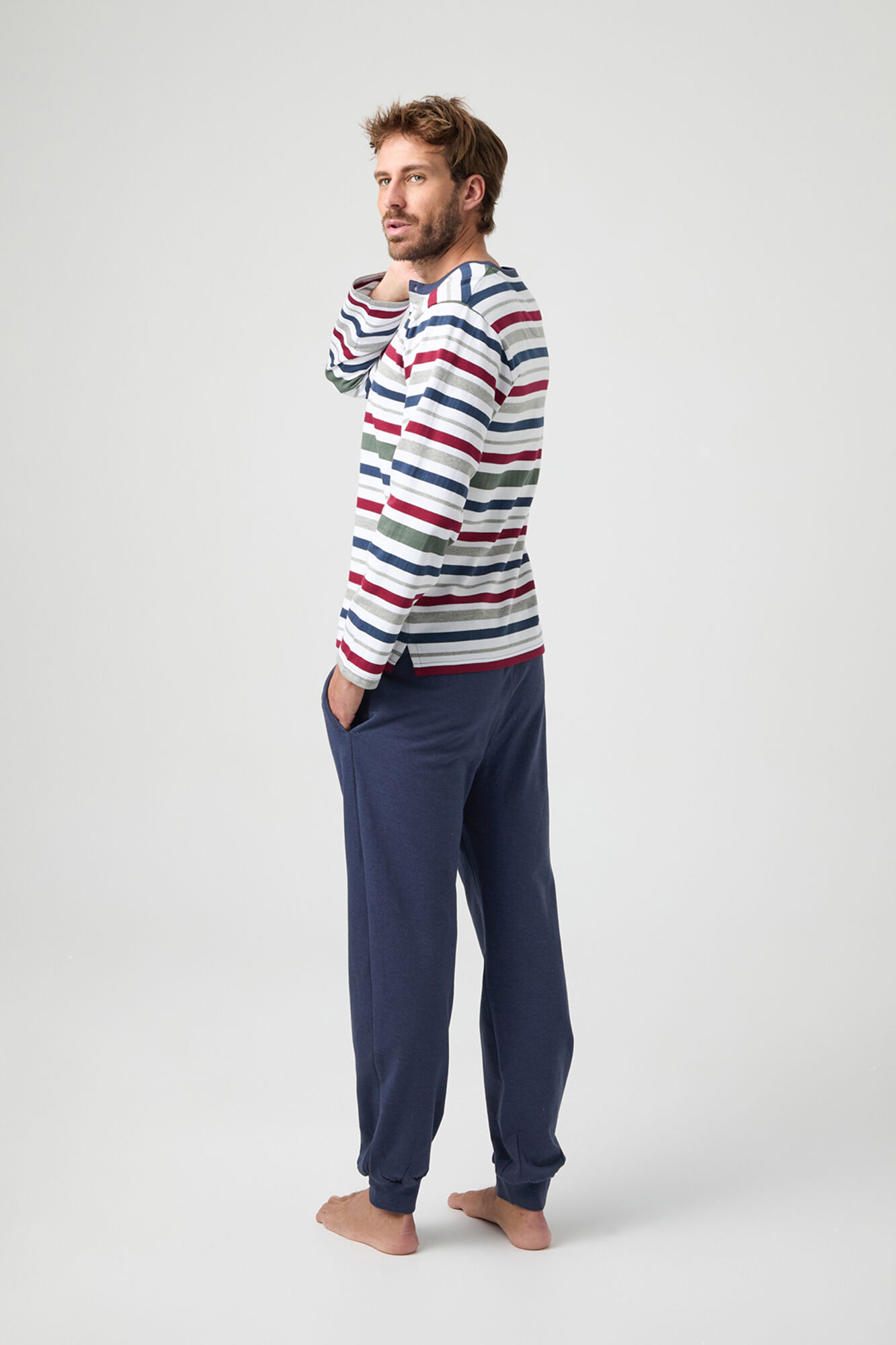 Kiff-Kiff Pijama Punto Kiff Kiff Rayas Multicolor