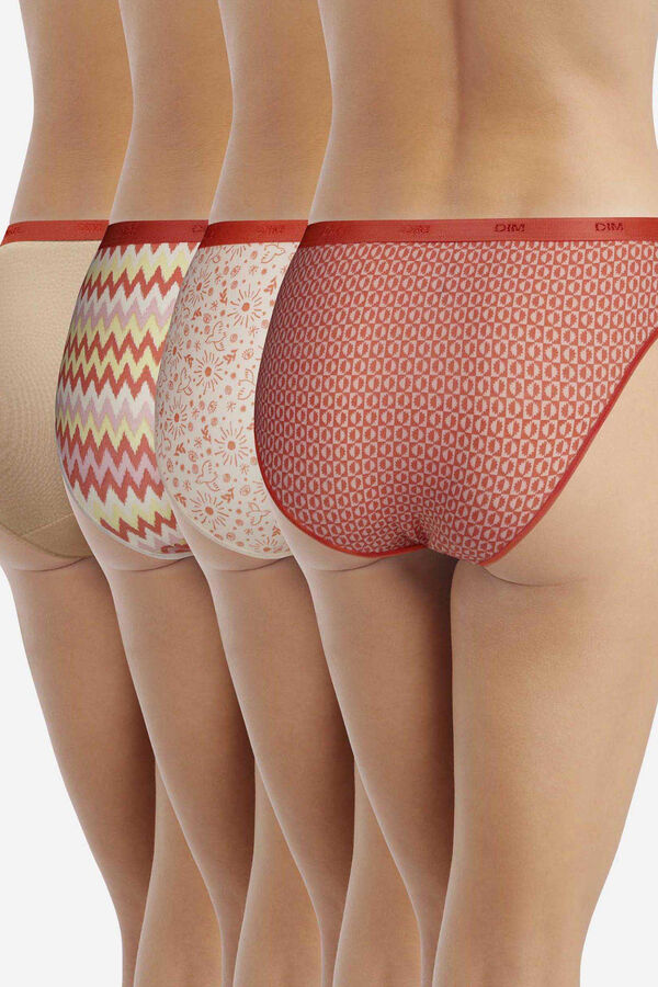 DIM Printed 4-pack panties printed