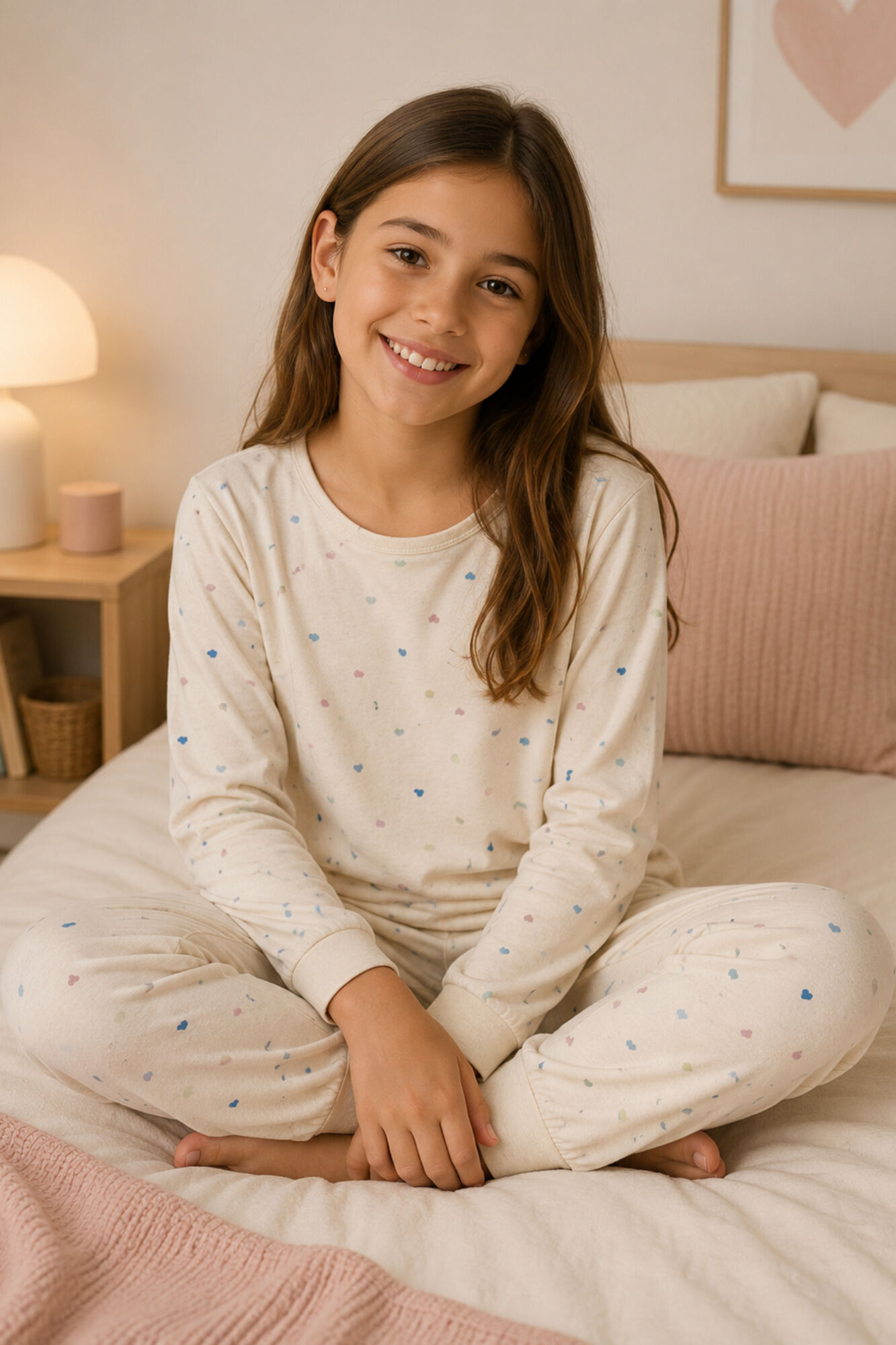 Name It Pyjama mit Herzen