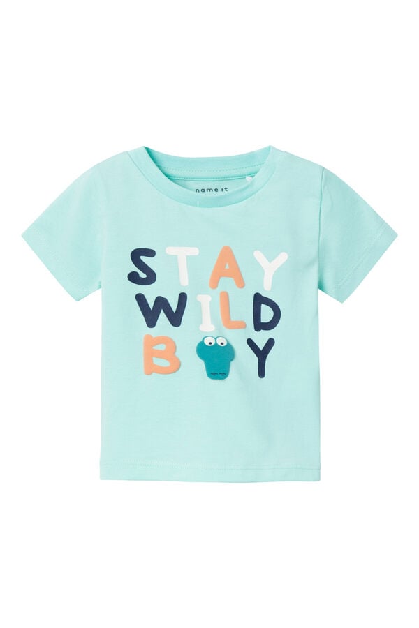 Womensecret Baby short-sleeved T-shirt bleu