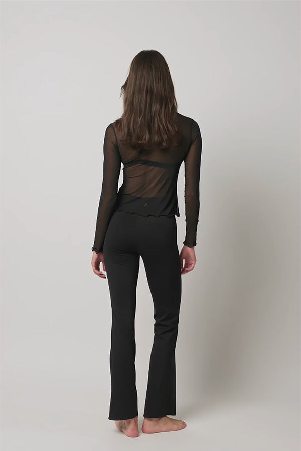 Penti Top transparente negro