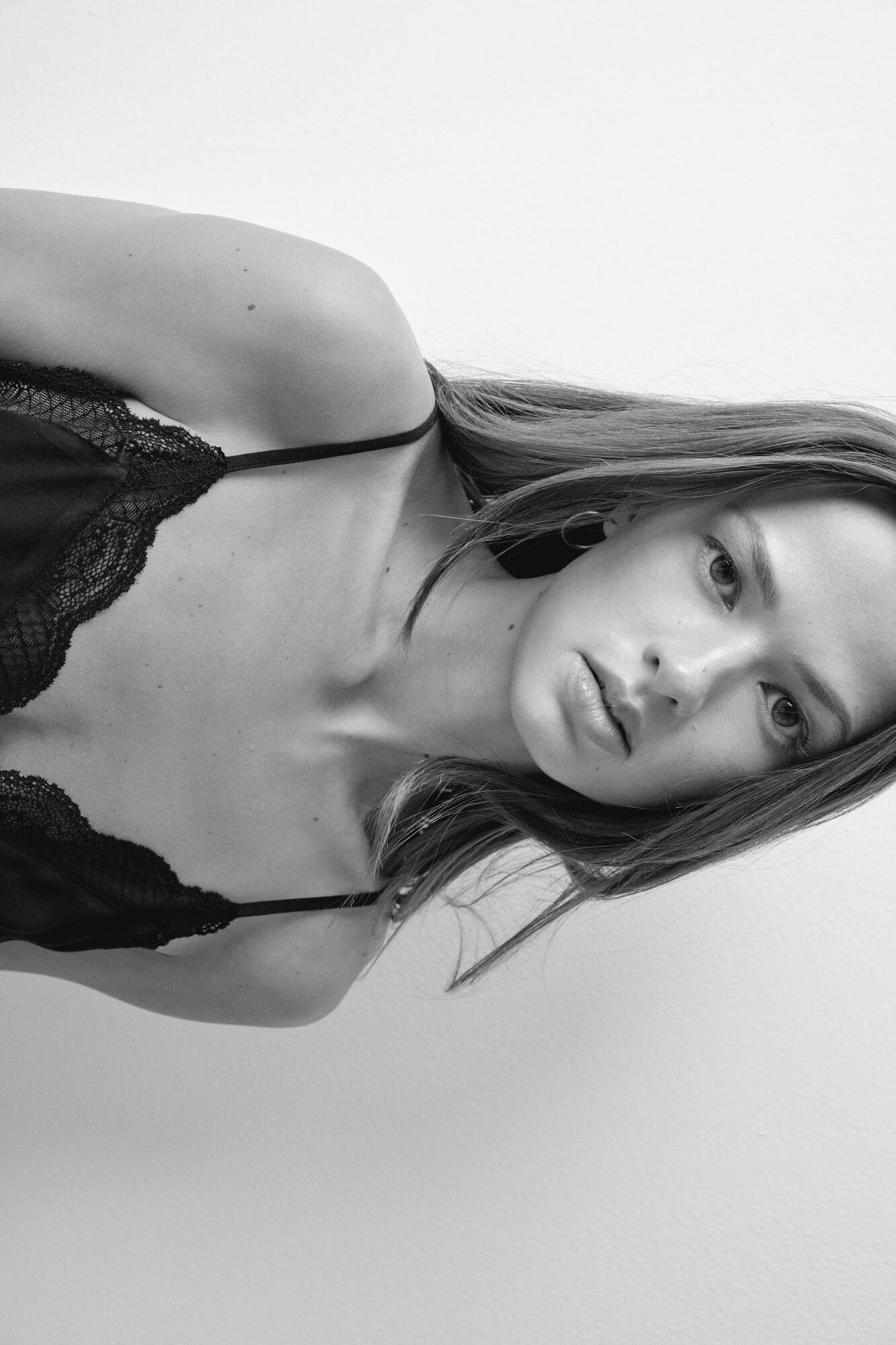 Women'secret Pyjama court &agrave; bretelles en dentelle noir