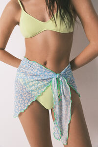 HI&BYE Pareo lazada animal print azul