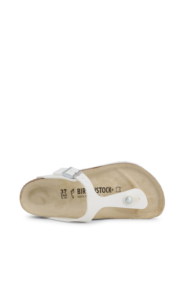 Womensecret White platform thong sandals Bijela