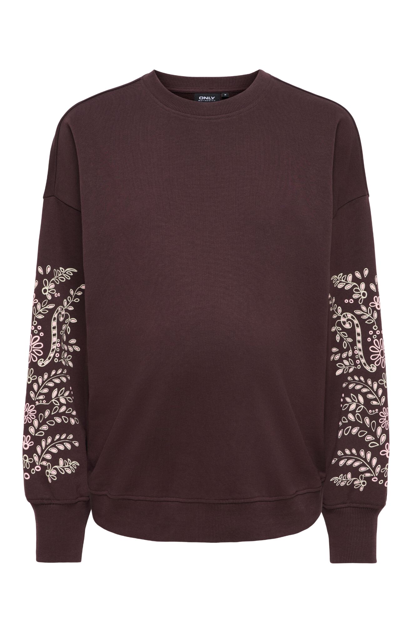 Only Maternity Sweatshirt maternity com detalhe nas mangas