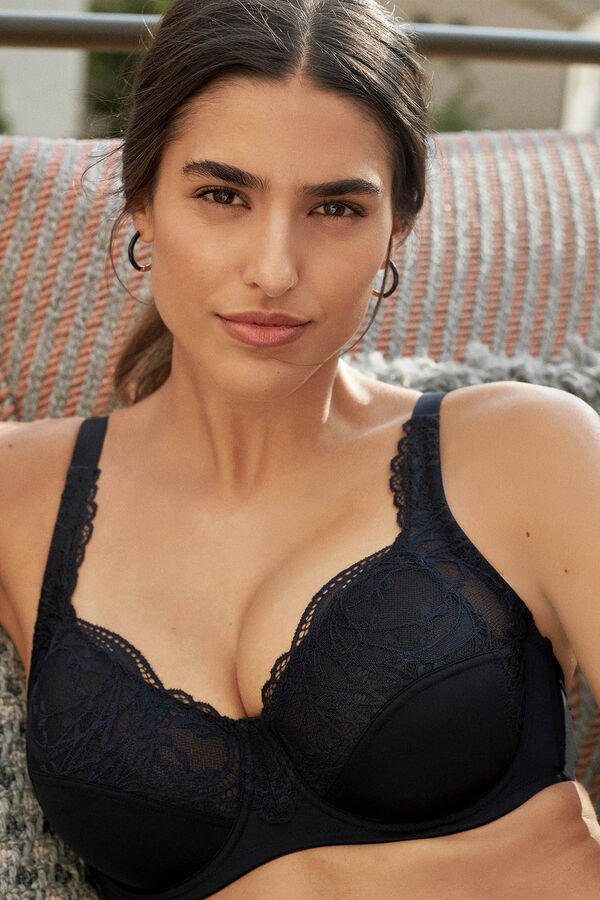 Promise Full coverage lined bra black