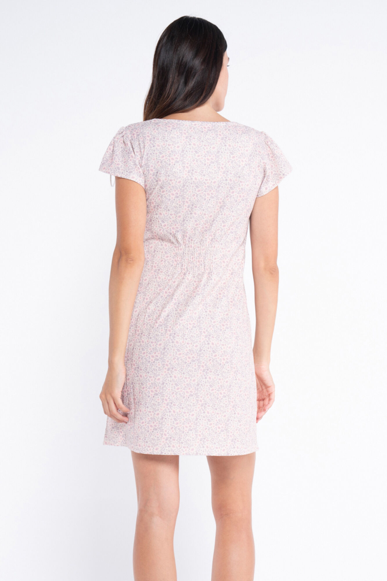 Ohma! Nachthemd Pyjama m/ Stillzeit Blumen