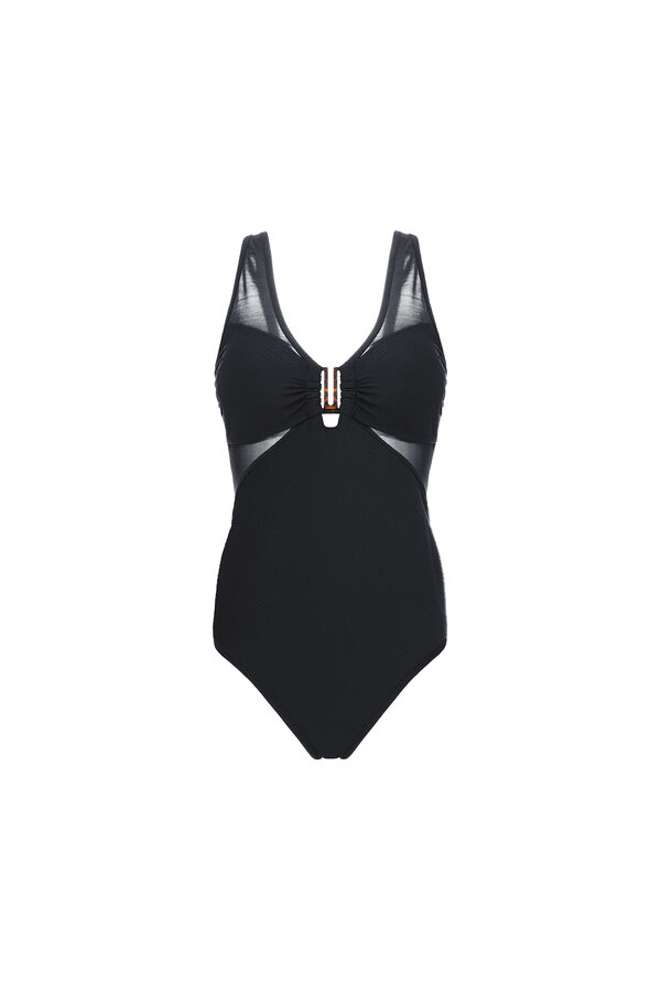 Womensecret Shaping Swimsuit Crna