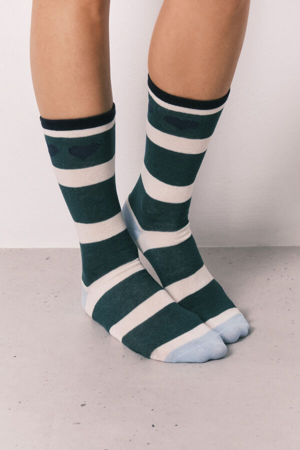 Women'secret Pakovanje od 3 para jednobojnih čarapa Snoopy print Print