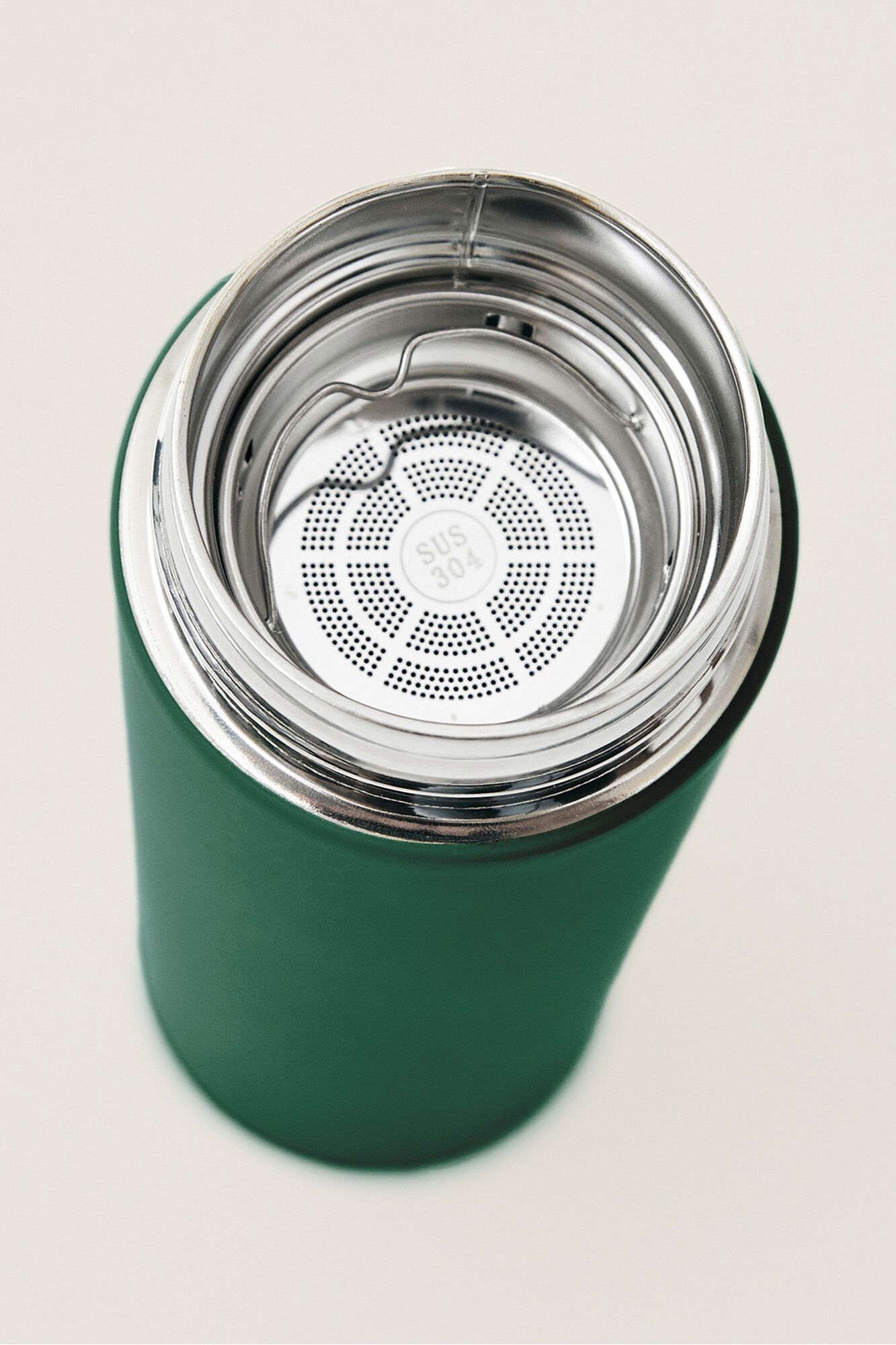 Born Living Yoga 366 Thermosflasche 2.0 Deep Green