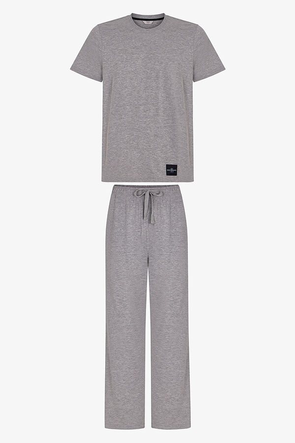 Penti Men's Short-Sleeve Pyjama Set grey